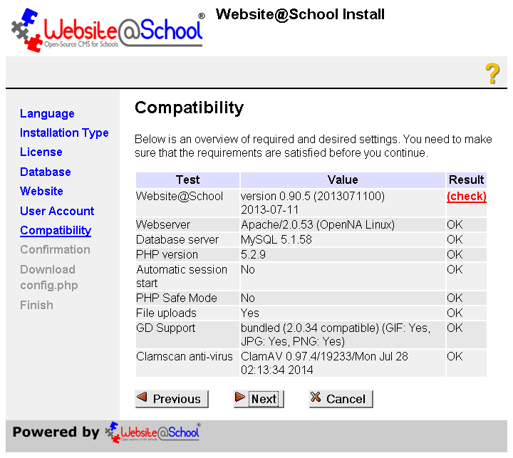 [ Compatibility ]